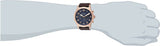 Buy Shop Fossil Pilot 54 Chronograph Blue Dial Brown Leather Strap Watch for Men - FS5204 USA Online