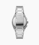 Buy Shop Fossil Pilot Chronograph Black Dial Silver Steel Strap Watch for Men - FS5141 USA Online