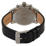 Buy Shop Fossil Pilot Chronograph Sky Blue Dial Black Leather Strap Watch for Men - FS5162 USA Online