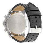 Buy Shop Fossil Pilot Chronograph Sky Blue Dial Black Leather Strap Watch for Men - FS5162 USA Online