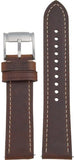 Buy Shop Fossil Pilot Chronograph White Dial Brown Leather Strap Watch for Men - FS5146 USA Online