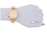 Buy Shop Fossil Jacqueline Rose Gold Dial Rose Gold Steel Strap Watch for Women - ES3435 USA Online