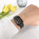 Buy Shop Fossil Raquel Black Dial Black Metal Bracelet Watch for Women - ES5385 USA Online