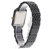 Buy Shop Fossil Raquel Black Dial Black Metal Bracelet Watch for Women - ES5385 USA Online