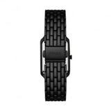 Buy Shop Fossil Raquel Three Hand Date Black Dial Black Steel Strap Watch For Women - ES5340 USA Online