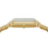 Buy Shop Fossil Raquel Three Hand Date Green Dial Gold Steel Strap Watch For Women - ES5341 USA Online