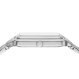 Buy Shop Fossil Raquel Three Hand Date Mother of Pearl Dial Silver Steel Strap Watch for Women - ES5306 USA Online