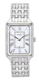 Buy Shop Fossil Raquel Three Hand Date Mother of Pearl Dial Silver Steel Strap Watch for Women - ES5306 USA Online