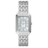 Buy Shop Fossil Raquel Three Hand Date Mother of Pearl Dial Silver Steel Strap Watch for Women - ES5306 USA Online