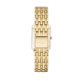 Buy Shop Fossil Raquel Three Hand Date White Dial Gold Steel Strap Watch For Women - ES5220 USA Online