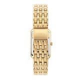 Buy Shop Fossil Raquel Three Hand Date White Dial Gold Steel Strap Watch For Women - ES5220 USA Online