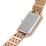 Buy Shop Fossil Raquel Three Hand Date White Dial Rose Gold Steel Strap Watch For Women - ES5271 USA Online