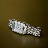 Buy Shop Fossil Raquel Three Hand Date White Dial Silver Steel Strap Watch for Women - ES5221 USA Online