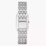 Buy Shop Fossil Raquel Three Hand Date White Dial Silver Steel Strap Watch for Women - ES5221 USA Online
