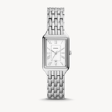 Buy Shop Fossil Raquel Three Hand Date White Dial Silver Steel Strap Watch for Women - ES5221 USA Online