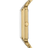 Buy Shop Fossil Raquel Three Hand Mother of Pearl Dial Gold Steel Strap Watch For Women - ES5304 USA Online