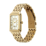 Buy Shop Fossil Raquel Three Hand Mother of Pearl Dial Gold Steel Strap Watch For Women - ES5304 USA Online