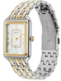 Buy Shop Fossil Raquel Three Hand Mother of Pearl Dial Two Tone Steel Strap Watch For Women - ES5305 USA Online