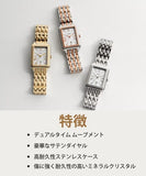 Buy Shop Fossil Raquel Three Hand White Dial Two Tone Steel Strap Watch For Women - ES5222 USA Online