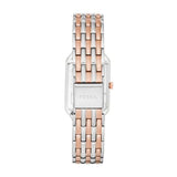 Buy Shop Fossil Raquel Three Hand White Dial Two Tone Steel Strap Watch For Women - ES5222 USA Online