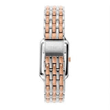 Buy Shop Fossil Raquel Three Hand White Dial Two Tone Steel Strap Watch For Women - ES5222 USA Online