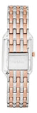 Buy Shop Fossil Raquel Three Hand White Dial Two Tone Steel Strap Watch For Women - ES5222 USA Online