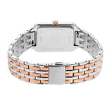 Buy Shop Fossil Raquel Three Hand White Dial Two Tone Steel Strap Watch For Women - ES5222 USA Online