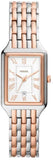 Buy Shop Fossil Raquel Three Hand White Dial Two Tone Steel Strap Watch For Women - ES5222 USA Online