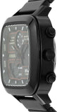 Buy Shop Fossil Retro Analog-Digital Black Dial Black Steel Strap Watch for Men - FS5891 USA Online
