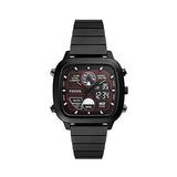 Buy Shop Fossil Retro Analog-Digital Black Dial Black Steel Strap Watch for Men - FS5891 USA Online