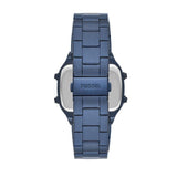 Buy Shop Fossil Retro Analog-Digital Black Dial Blue Steel Strap Watch for Men - FS5896 USA Online