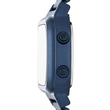 Buy Shop Fossil Retro Analog-Digital Black Dial Blue Steel Strap Watch for Men - FS5896 USA Online