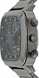 Buy Shop Fossil Retro Analog-Digital Black Dial Grey Steel Strap Watch for Men - FS5892 USA Online