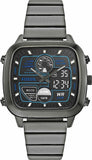Buy Shop Fossil Retro Analog-Digital Black Dial Grey Steel Strap Watch for Men - FS5892 USA Online