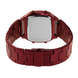 Buy Shop Fossil Retro Analog-Digital Black Dial Red Steel Strap Watch for Men - FS5897 USA Online