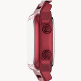 Buy Shop Fossil Retro Analog-Digital Black Dial Red Steel Strap Watch for Men - FS5897 USA Online