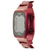 Buy Shop Fossil Retro Analog-Digital Black Dial Red Steel Strap Watch for Men - FS5897 USA Online