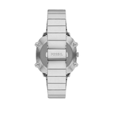 Buy Shop Fossil Retro Analog-Digital Black Dial Silver Steel Strap Watch for Men - FS5890 USA Online