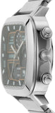 Buy Shop Fossil Retro Analog-Digital Black Dial Silver Steel Strap Watch for Men - FS5890 USA Online