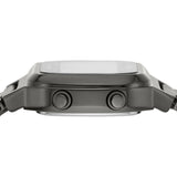 Buy Shop Fossil Retro Digital Black Dial Black Steel Strap Watch for Men - FS5846 USA Online