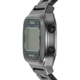 Buy Shop Fossil Retro Digital Black Dial Black Steel Strap Watch for Men - FS5846 USA Online
