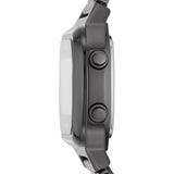 Buy Shop Fossil Retro Digital Black Dial Black Steel Strap Watch for Men - FS5846 USA Online