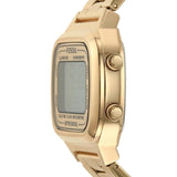 Buy Shop Fossil Retro Digital Gold Dial Gold Steel Strap Watch for Men - FS5843 USA Online