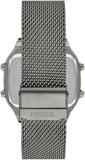 Buy Shop Fossil Retro Digital Purple Dial Grey Mesh Strap Watch for Men - FS5888 USA Online