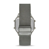 Buy Shop Fossil Retro Digital Purple Dial Grey Mesh Strap Watch for Men - FS5888 USA Online