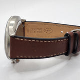 Buy Shop Fossil Retro Pilot Chronograph Silver Dial Brown Leather Strap Watch for Men - FS5809 USA Online