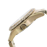 Buy Shop Fossil Riley Gold Dial Gold Steel Strap Watch for Women - ES3203 USA Online