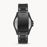 Buy Shop Fossil Riley Multifunction Black Dial Black Steel Strap Watch for Women - ES4519 USA Online