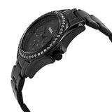 Buy Shop Fossil Riley Multifunction Black Dial Black Steel Strap Watch for Women - ES4519 USA Online