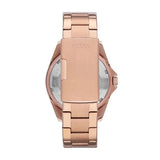Buy Shop Fossil Riley Multifunction Rose Gold Dial Rose Gold Steel Strap Watch for Women - ES2811 USA Online